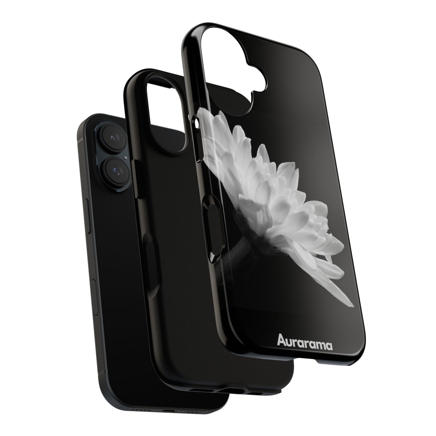 Black Flower Case