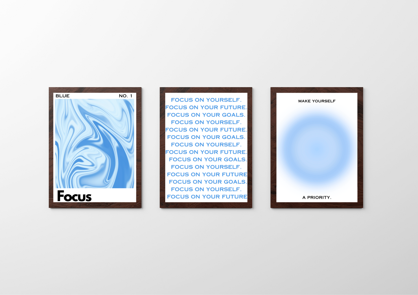 Poster Set / Alle drei Bilder zusammen