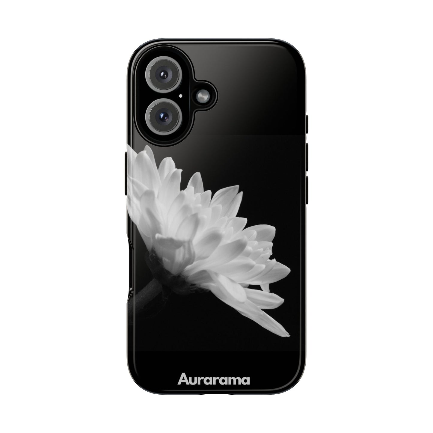 Black Flower Case