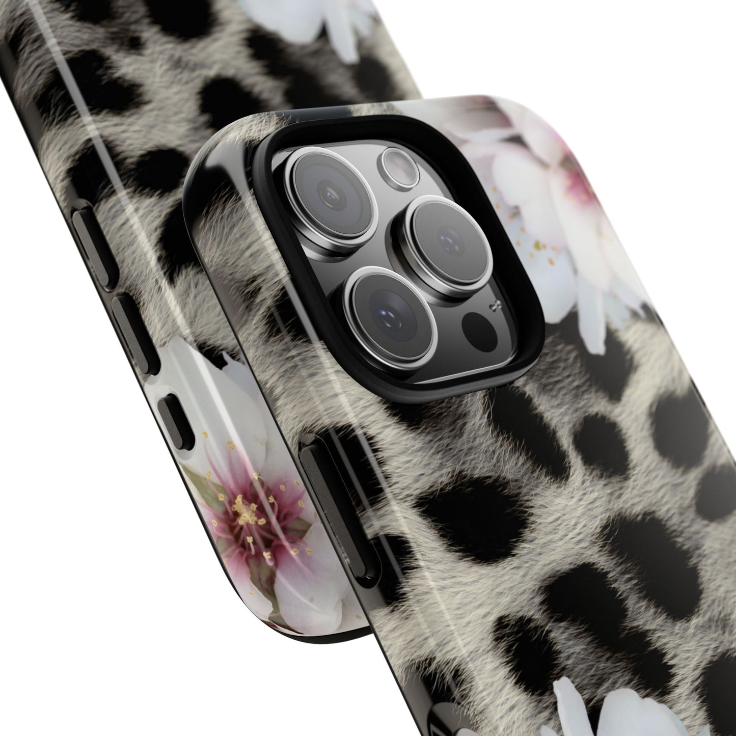 Floral Leopard Phone Case