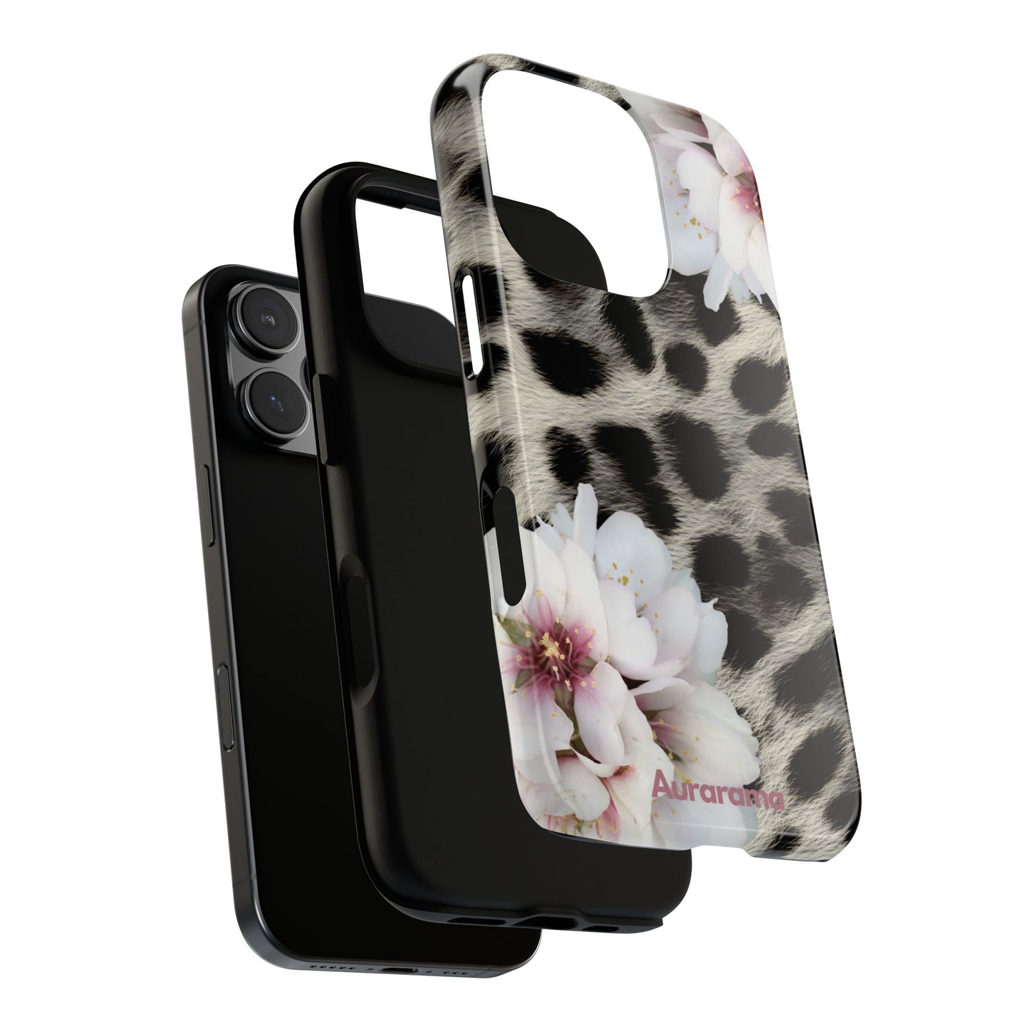 Floral Leopard Phone Case