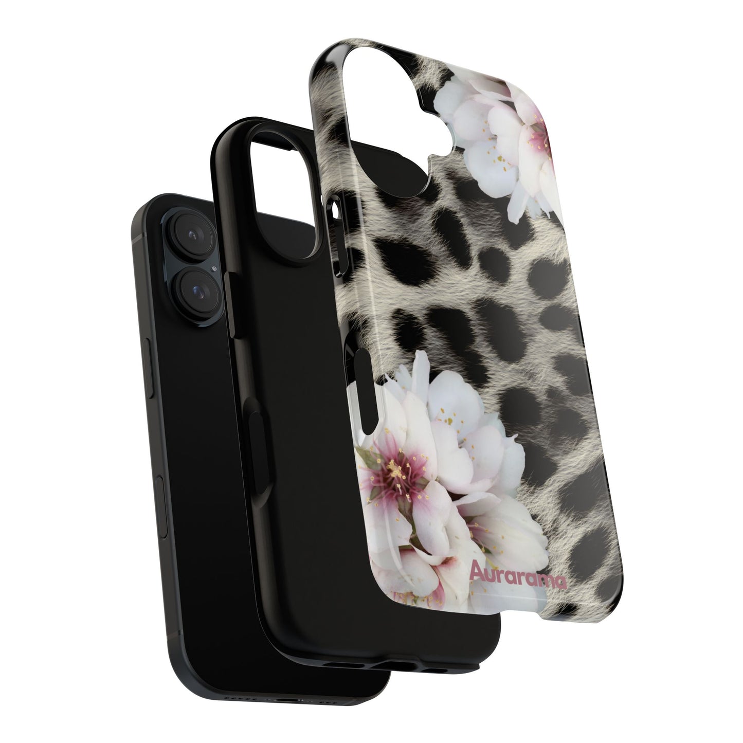Floral Leopard Phone Case