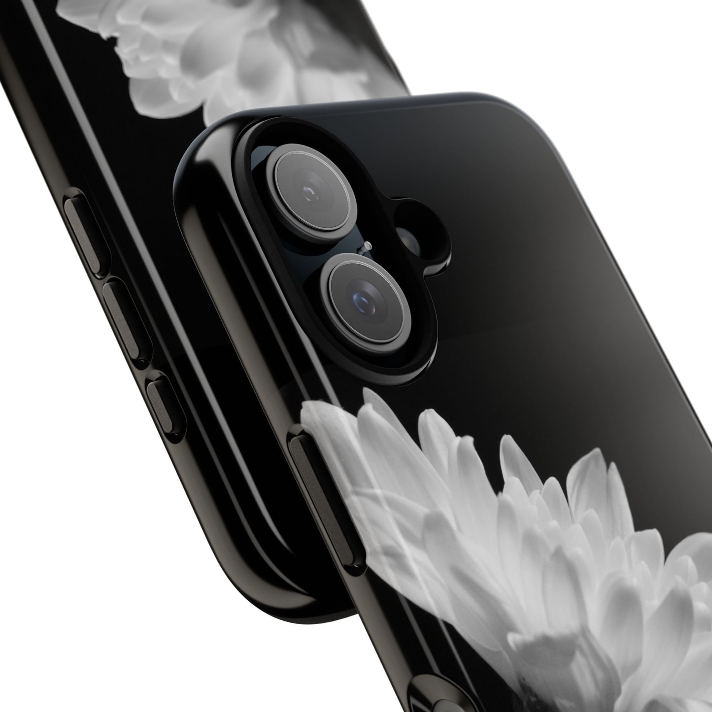Black Flower Case