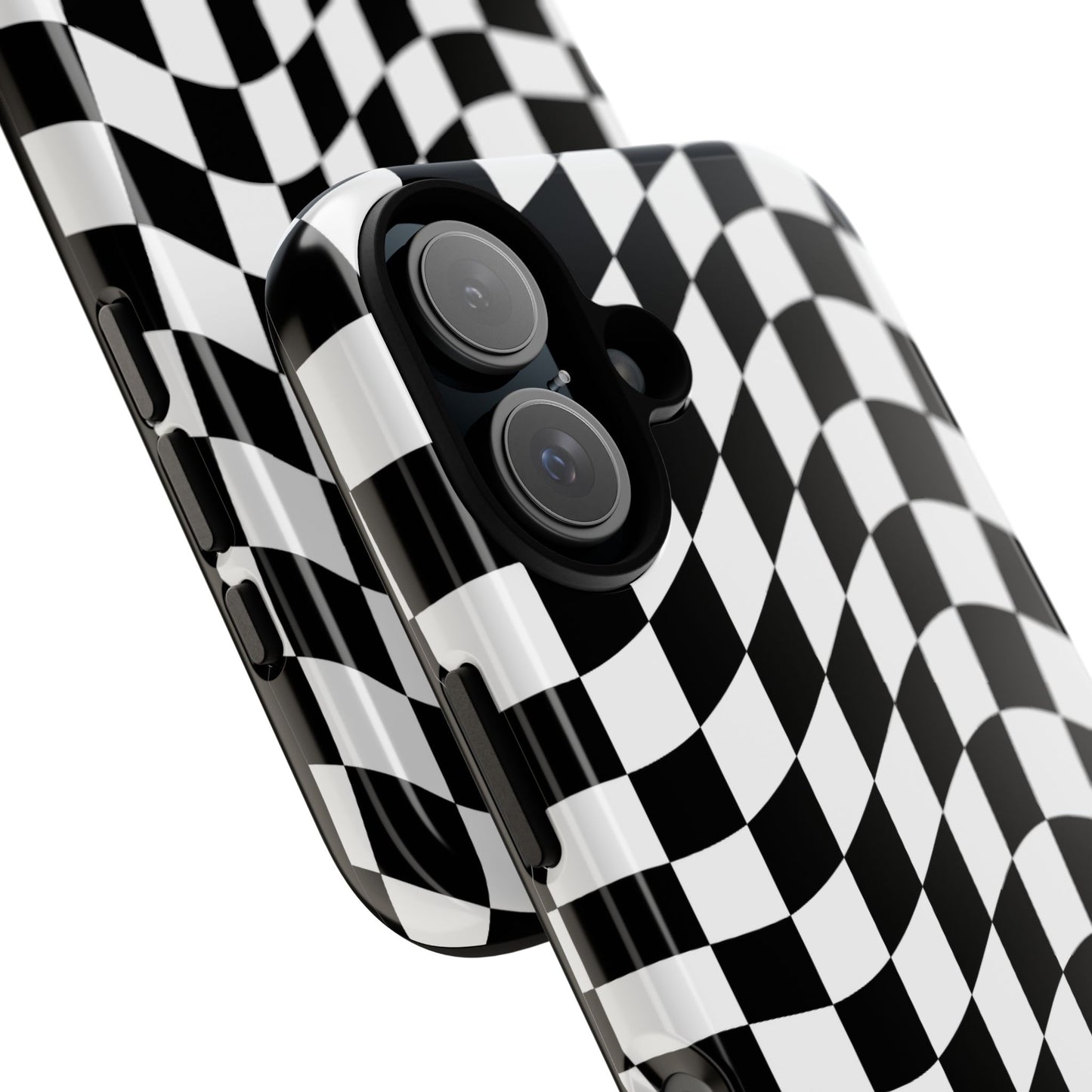 Wavy Checkered Phone Case