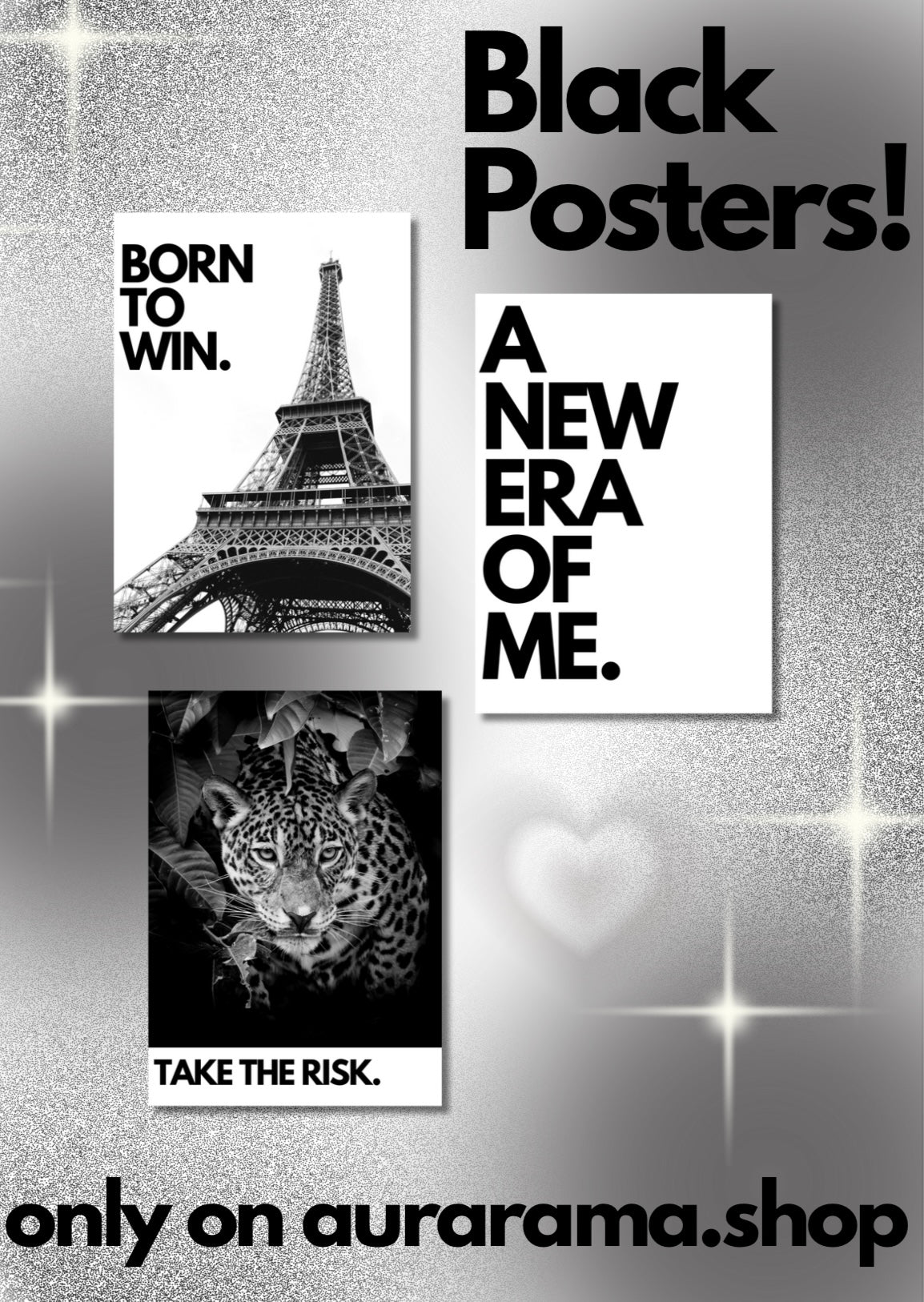 Poster Set - Black & White