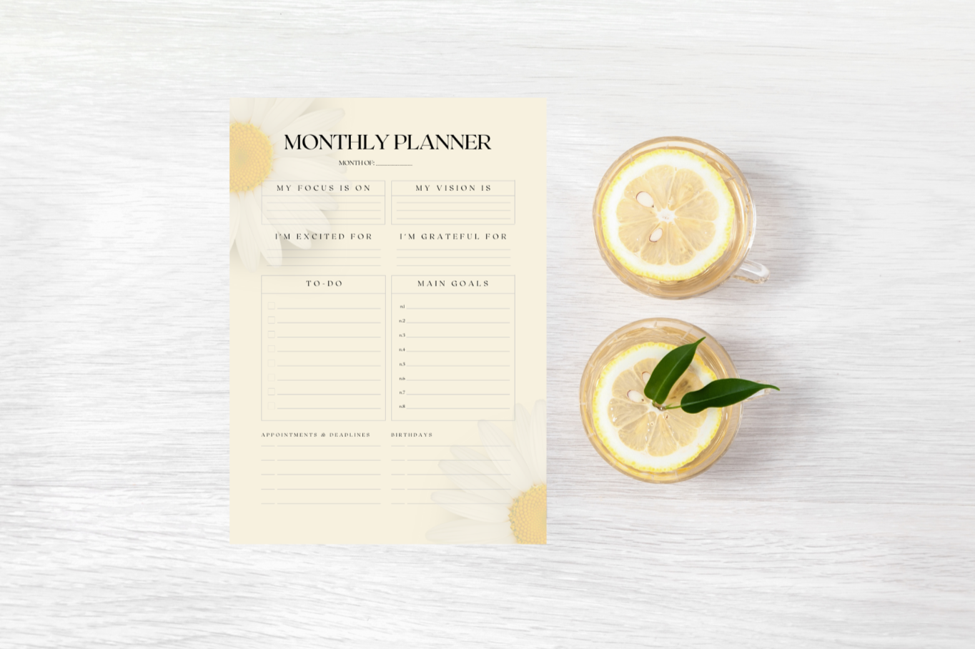 Monthly Planner 