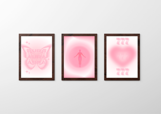 Poster Set / alle drei Bilder zusammen 