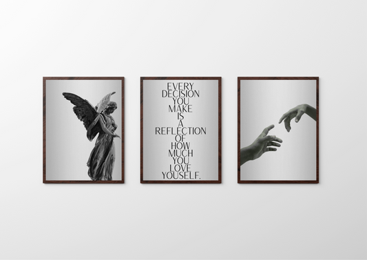 Gray Poster Set