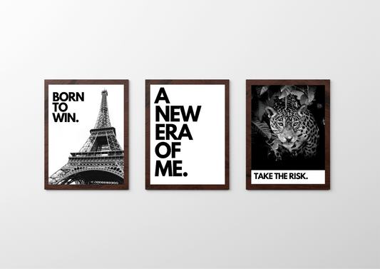 Poster Set - Alle drei Bilder zusammen